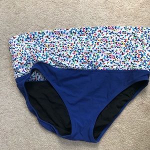 NWOT high waist bikini bottoms
